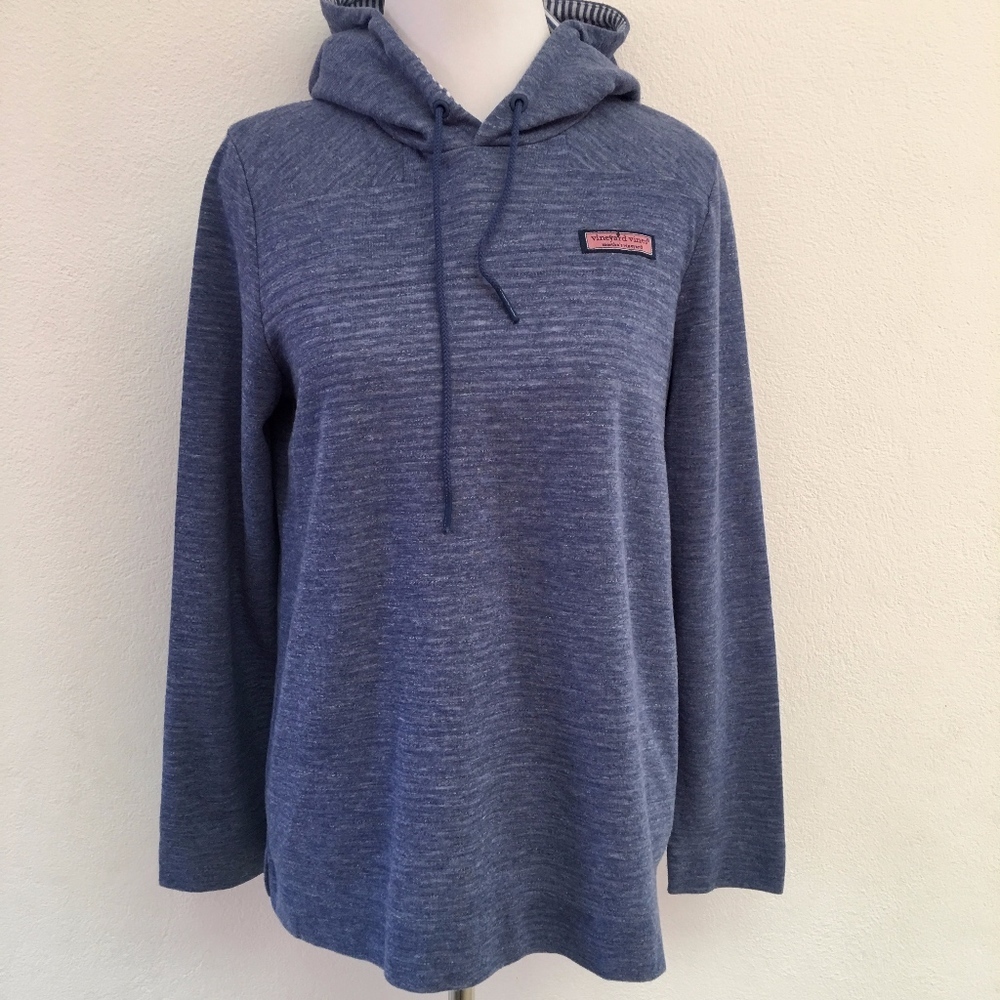 Vineyard Vines Blue Hoodie Sweatshirt Size XS